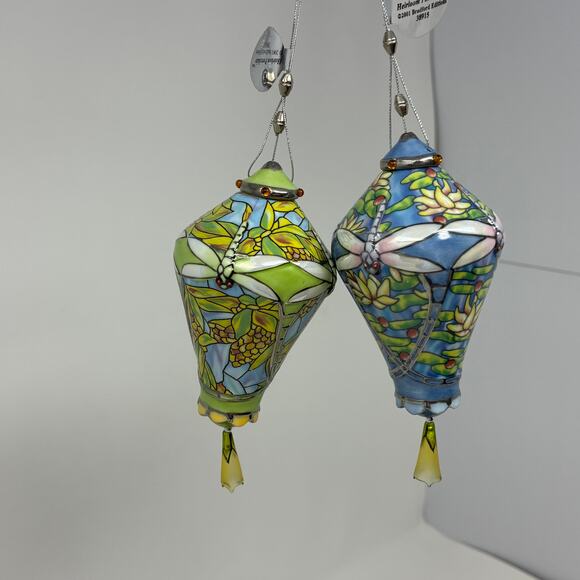 Bradford Editions Lot of 24 #1 - #8 The Era of Louis Tiffany Heirloom Ornaments - Picture 12 of 16